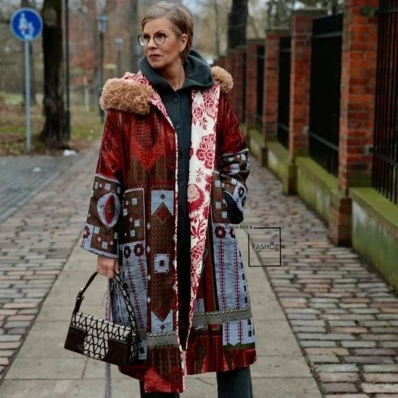 Zara Jackets Coats Zara Atelier Jacquard Coat Limited